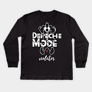 Violator : Depeche Mode Kids Long Sleeve T-Shirt